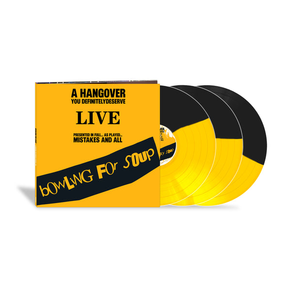 Bowling For Soup - A Hangover You Definitely Deserve (Live) Vinyl (PRESALE 10/24/25)