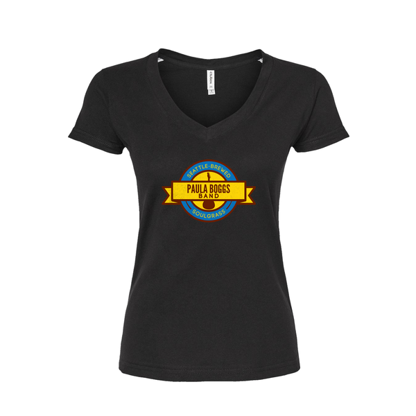 Paula Boggs Band - Sumatra Ladies V-neck Tee (PRESALE 03/27/26)