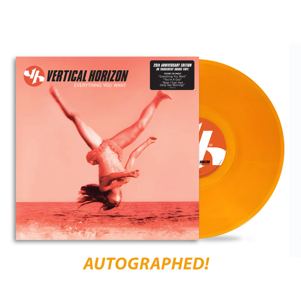 Vertical Horizon - Autographed Everything You Want 25th Anniversary Vinyl (PRESALE 08/02/24)
