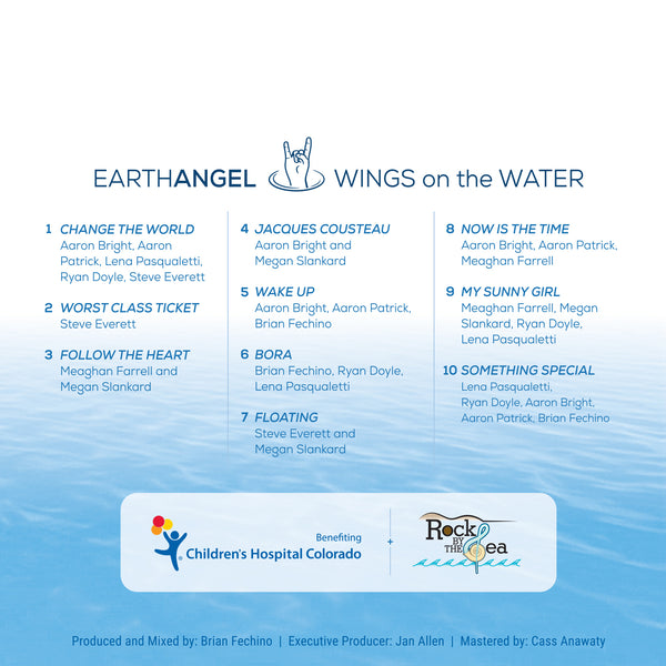 Earth Angel - Wings on the Water Vinyl (PRESALE 07/26/24)