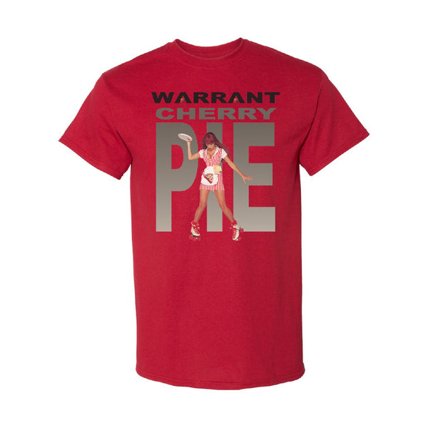 Warrant - Cherry Pie Tee - Scarlet Red