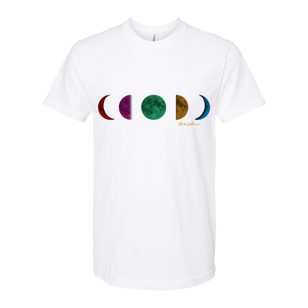 Mark Wilkinson - Moon Tee - White