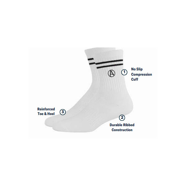 Sammy Rae - Ampersand Logo Crew Socks
