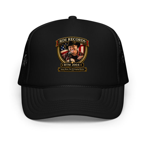 James Ryan - Black Logo Trucker Hat