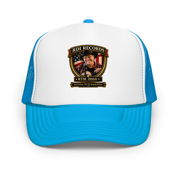James Ryan - Blue Logo Trucker Hat