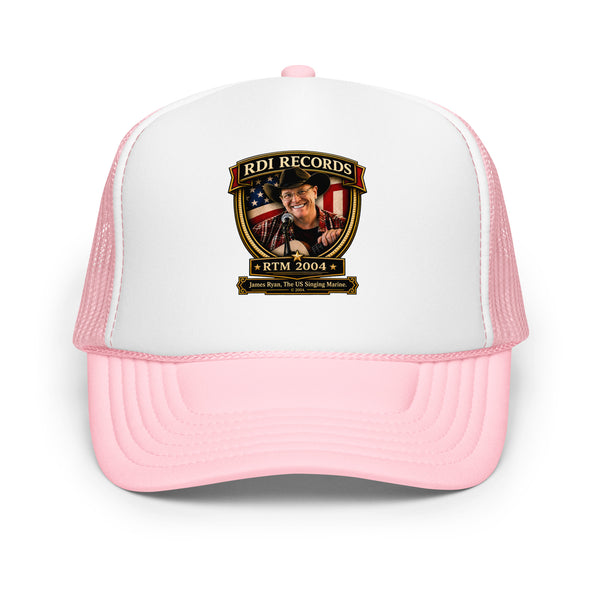 James Ryan - Pink Logo Trucker Hat