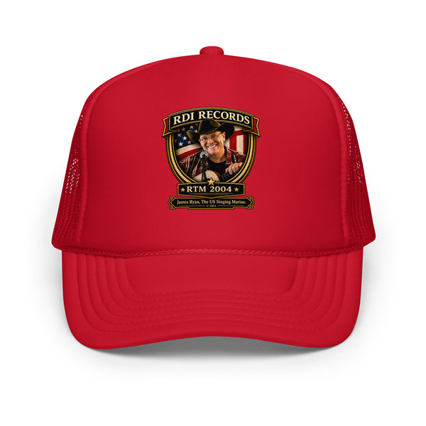 James Ryan - Red Logo Trucker Hat