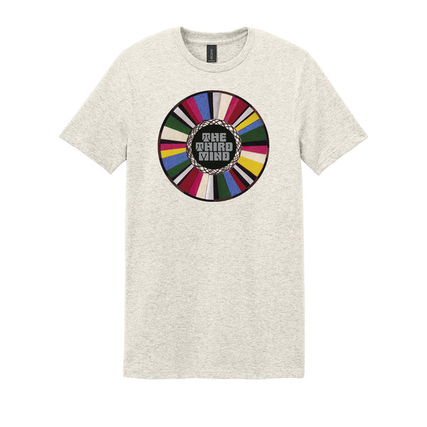The Third Mind - Mandala Logo Tee - Heather Oatmeal
