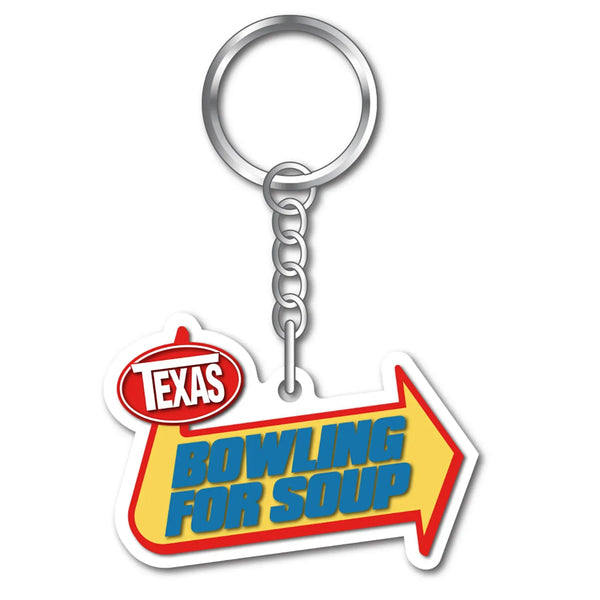 Bowling For Soup - Warped Logo Keychain