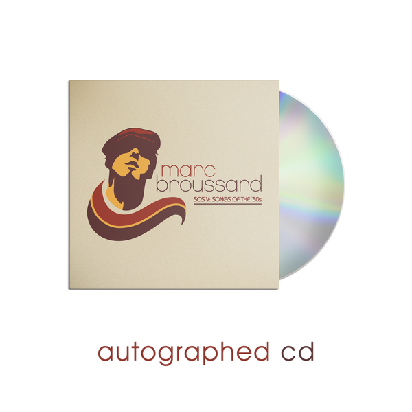 Marc Broussard - S.O.S. V: Songs of the 50s Autographed CD (PRESALE 02/06/26)