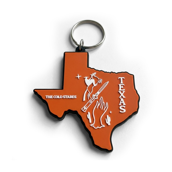 The Cold Stares - Texas Keychain