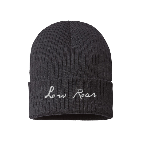 Low Roar - White Stitching Logo Beanie (PRESALE 01/03/25)