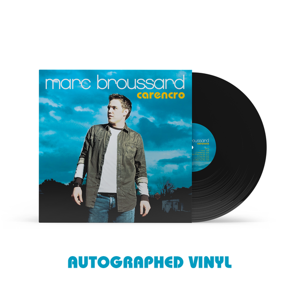Marc Broussard - Autographed Carencro Vinyl