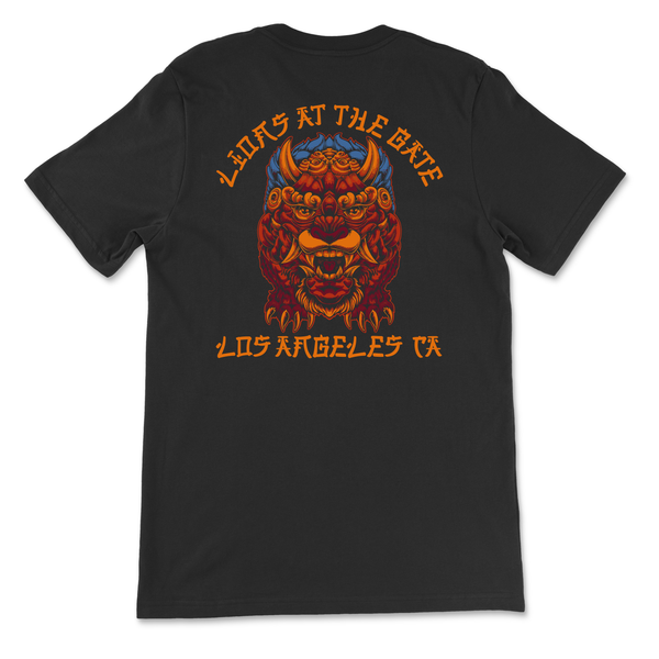 Lions At The Gate - Japanese Lion Tee
