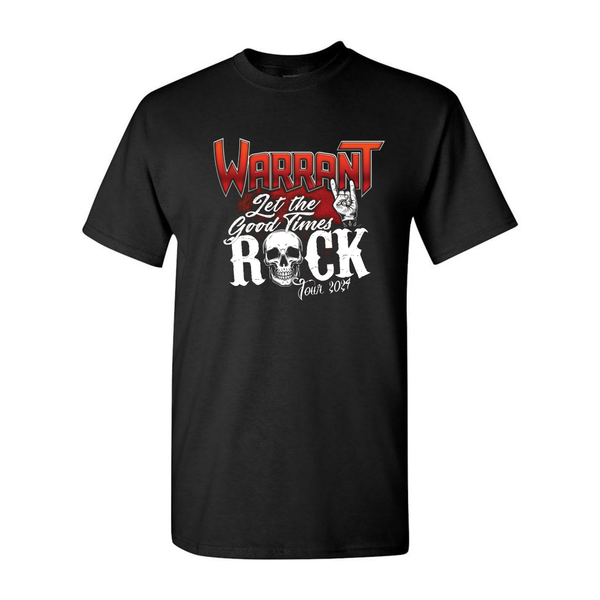 Warrant - Let The Good Times Rock Tour Tee