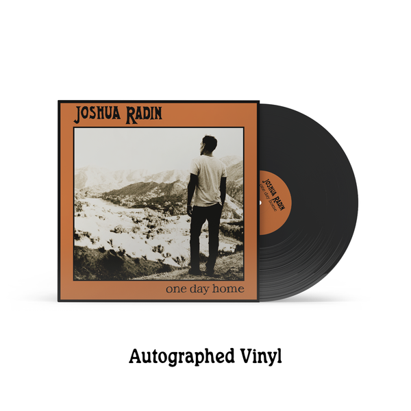 Joshua Radin - One Day Home Autographed Vinyl (PRESALE 11/29/24)