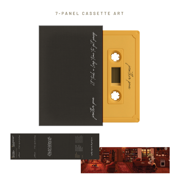 Jonathon Penn - It Took A Long Time To Get Young Limited Edition Yellow Cassette (PRESALE)