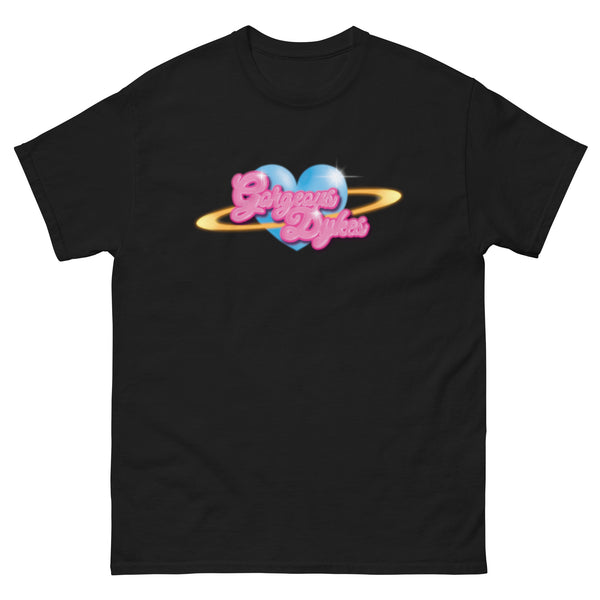 Gorgeous Dykes - Black Logo Tee