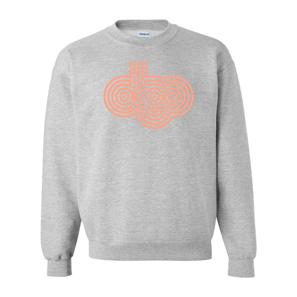 OK Go - Grey and Peach Logo Sweatshirt