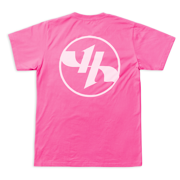 Vertical Horizon - Pink with White Print Logo Tee