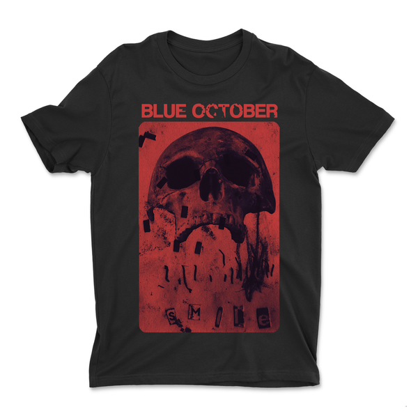 Blue October - Skull Smile Tee