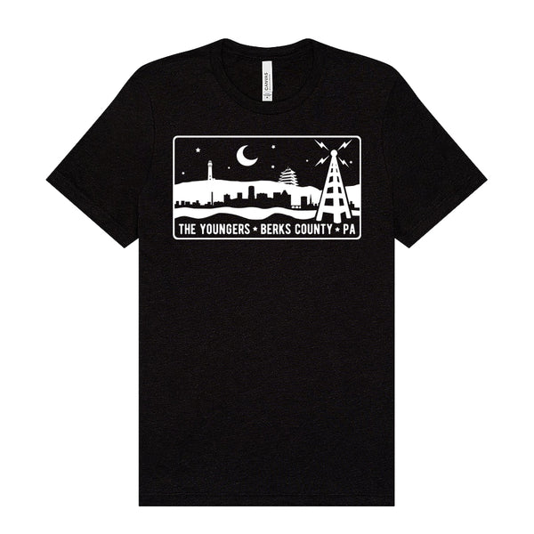 The Youngers - Skyline Tee (Black Heather)