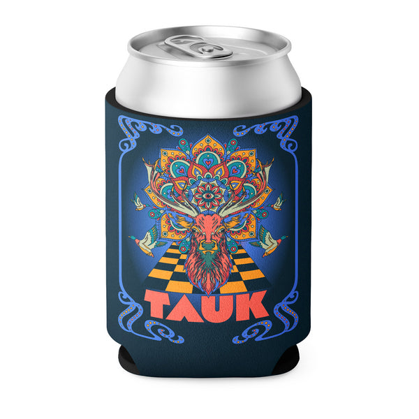 Tauk - Psychedelic Deer Koozie