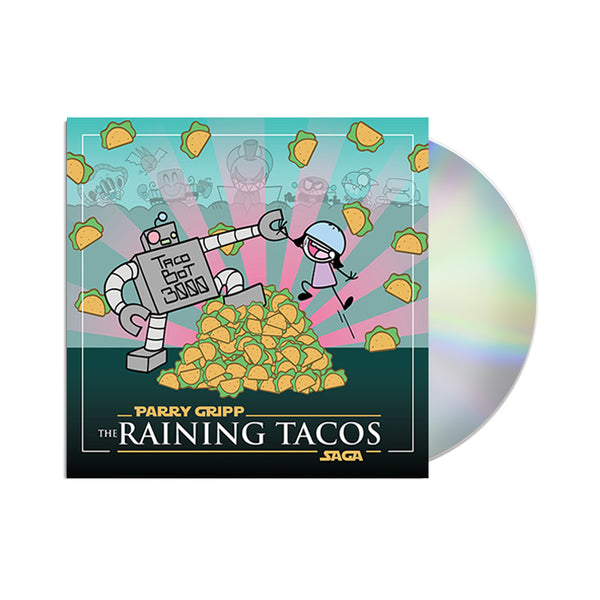 Parry Gripp - The Raining Tacos Saga CD (PRESALE 12/06/24)