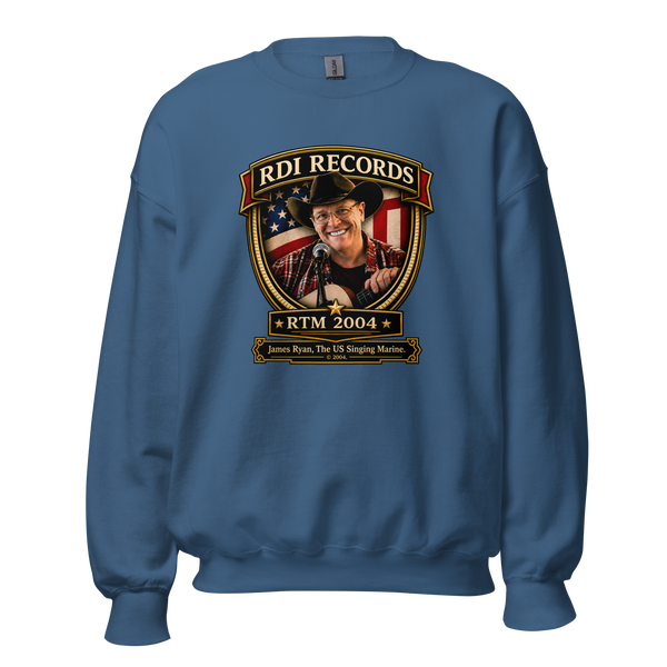 James Ryan - Blue Logo Sweatshirt