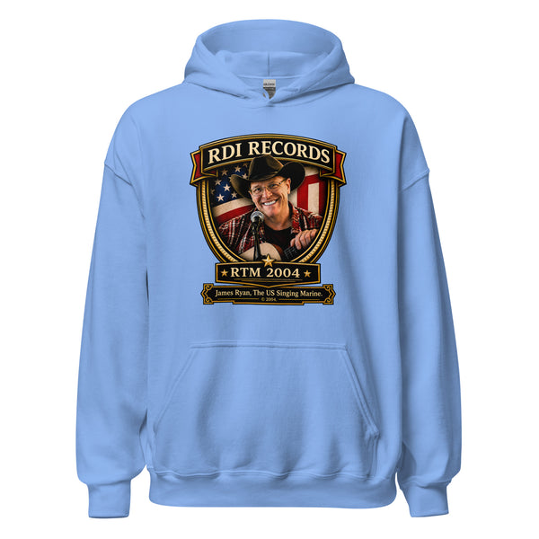 James Ryan - Blue Logo Hoodie