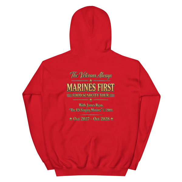 James Ryan - Red Logo Hoodie