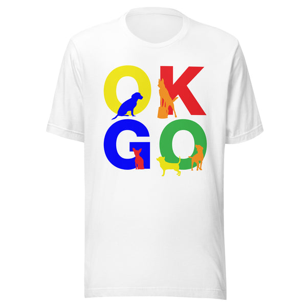 OK Go - White Knuckles Logo Tee