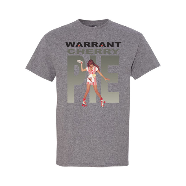 Warrant - Cherry Pie Tee - Heather Grey