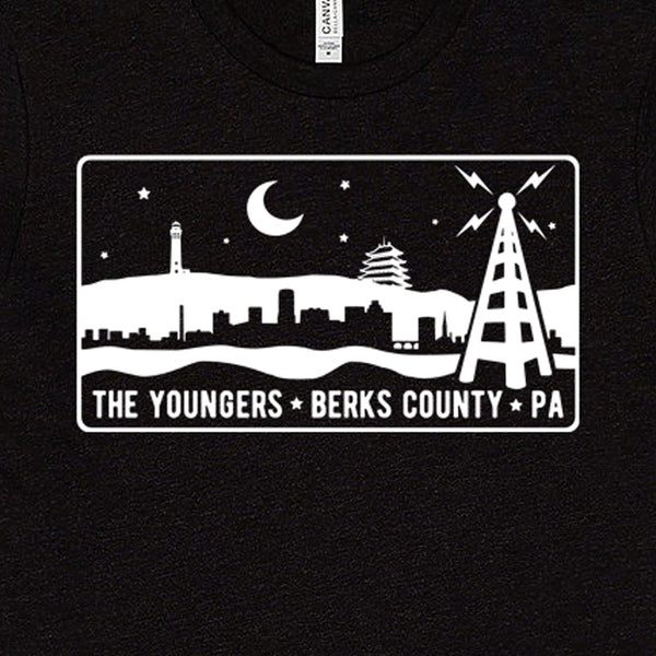 The Youngers - Skyline Tee (Black Heather)