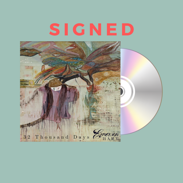 Emerson Hart - 32 Thousand Days Signed CD