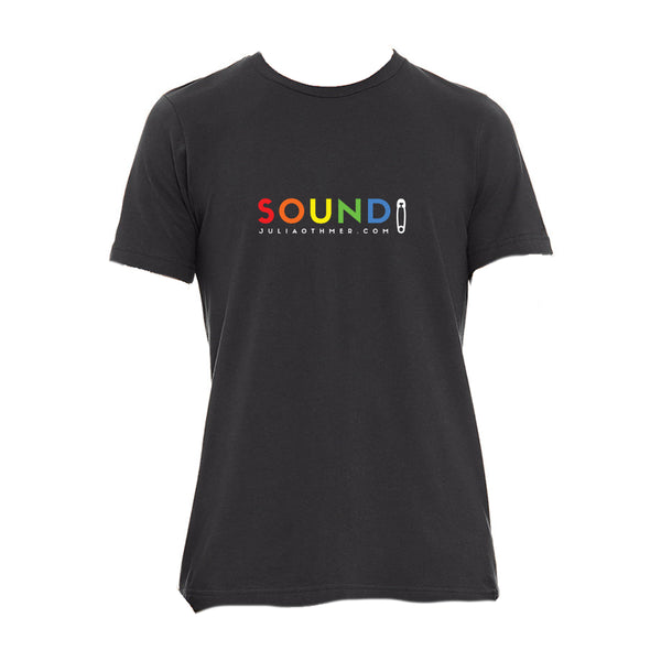 Julia Othmer - Rainbow Sound Fitted Tee (Gray)