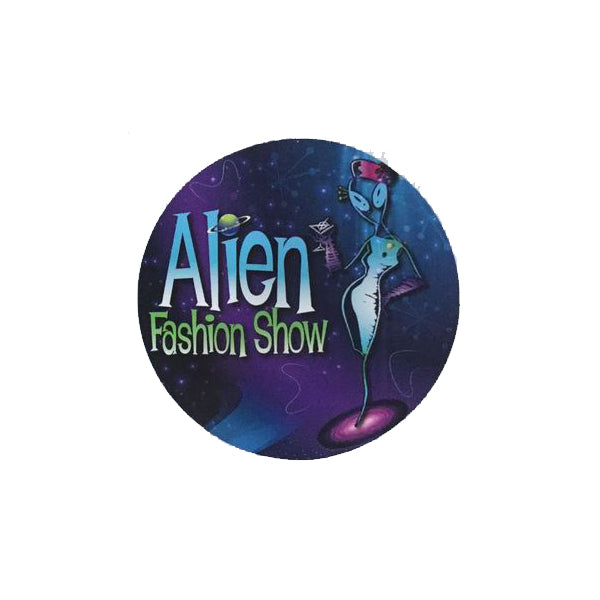 Alien Fashion Show - AFS Logo Sticker (Round)