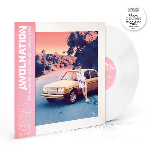 AWOLNATON - My Echo, My Shadows, My Covers and Me Limited Edition Milky Clear Vinyl