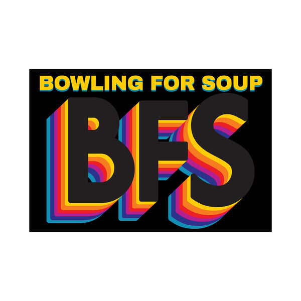 Bowling For Soup - 3D BFS Sticker