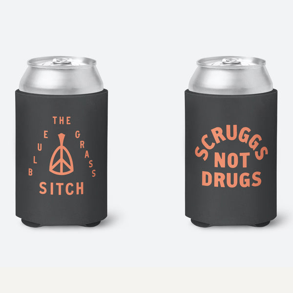 The Bluegrass Situation - Scruggs Not Drugs Koozie