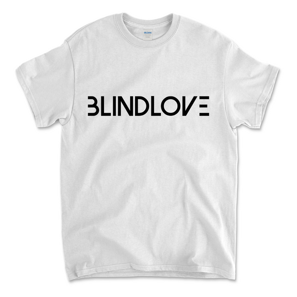 Blindlove - White Logo Tee