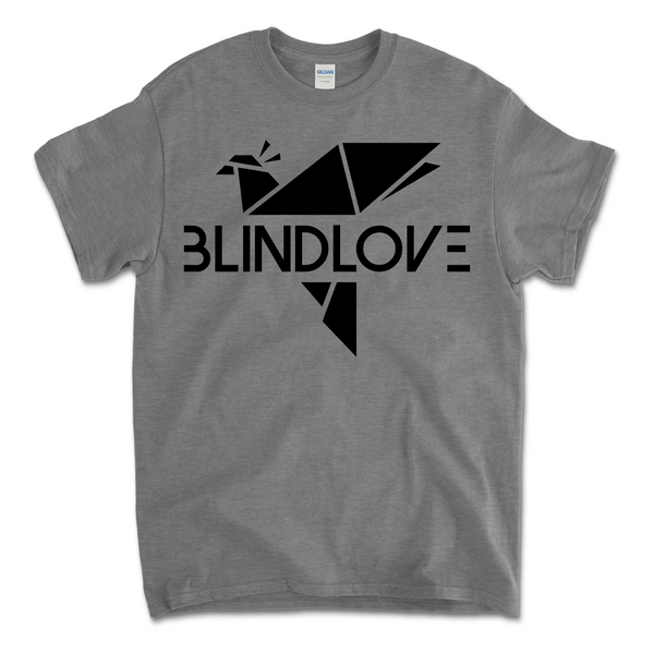 Blindlove - Grey Bird Logo Tee