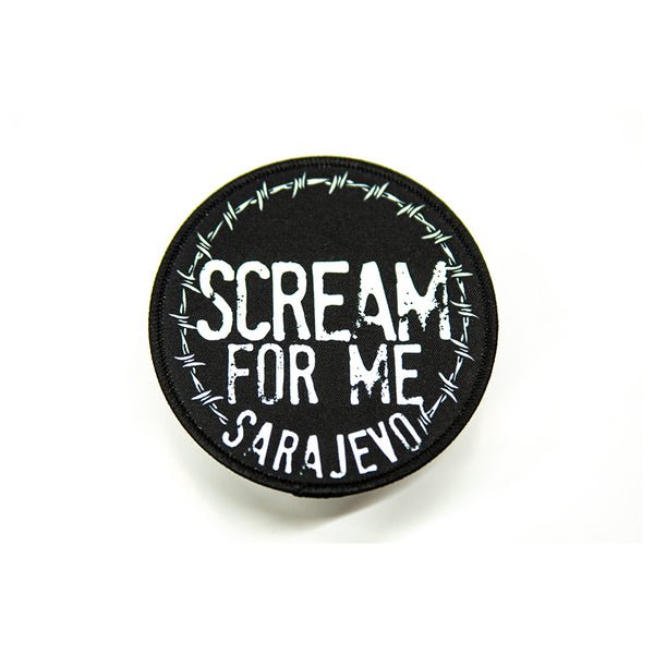 Bruce Dickinson - Scream For Me Sarajevo - Patch