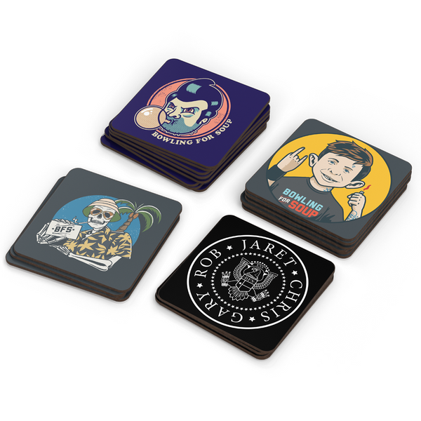 Bowling For Soup - Happy Hour Coaster Set