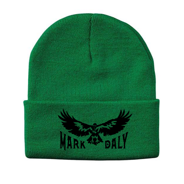 Mark Daly and the Ravens -Kelly Green Logo Beanie
