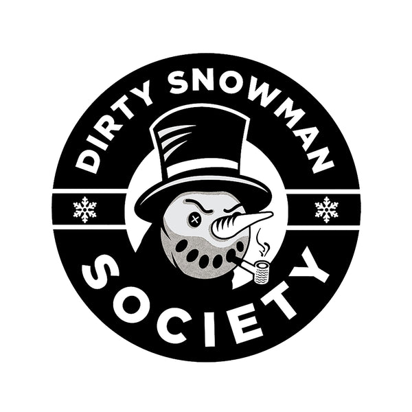 Dirty Snowman Society - Logo Sticker