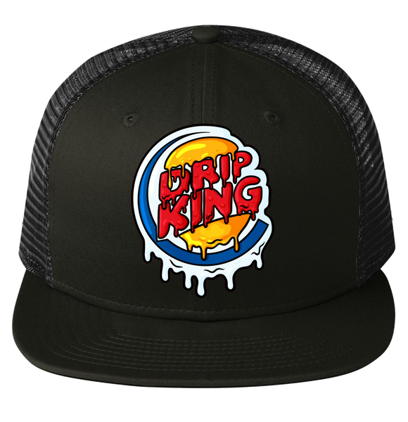 Drip King Black Trucker Hat