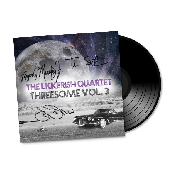 The Lickerish Quartet - Autographed Threesome Vol. 3 EP on Vinyl