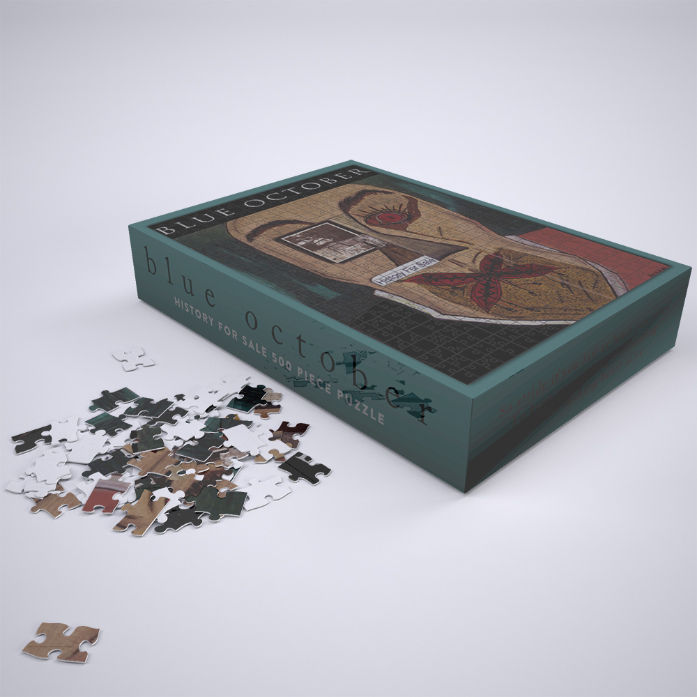 Blue October History For Sale Puzzle Bandwear