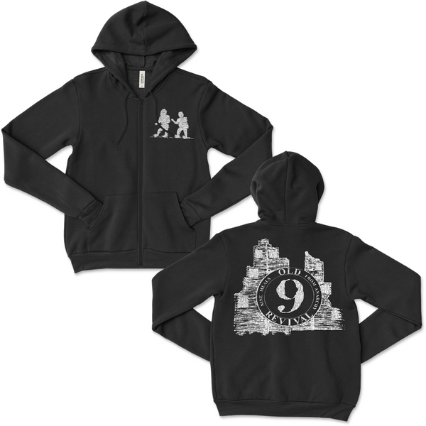 The Old Revival - 9 Meals From Anarchy Zip Up Hoodie